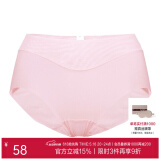 爱慕（Aimer）内裤女士中腰三角内裤女经典KiKi裤轻薄光面内衣马卡龙多色内裤 浅粉色 1条 M (165)