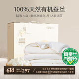 太湖雪 绸韵蚕丝夏季被芯 100%蚕丝空调被礼盒 A类全棉约3.3斤2*2.3m