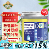 德沃多肥料花多多10号长苗绿叶型300g促生长促开花水溶肥叶面肥园艺养花肥料