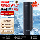 虎牌（TIGER）超轻便携保温杯保冷杯抗菌加工亮面质感MMZ-A502-KG黑色500ML