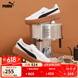 彪马（PUMA）【厚底鞋】复古增高松糕鞋女低帮休闲鞋PLATFORM365830 白-黑色-15 37