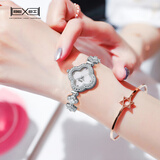 BEXEI手表女小巧精致石英女表女士手链表老婆生日礼物送闺蜜女生女朋友 尊贵银【进口机芯-可加价选礼盒】