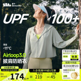 蕉下（beneunder）防晒衣女春夏新款冰丝凉感升级披肩AL118远山灰S