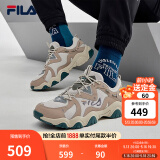 FILA 斐乐猫爪4代FLUID男鞋老爹鞋复古鞋春新款休闲鞋 月球撞击/简单陶普-MB 41