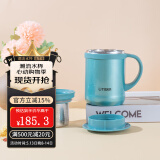 虎牌（TIGER）保温杯 办公型不锈钢真空杯茶滤网杯 水杯CWM-A035 350ml 高光银蓝AM 350ml