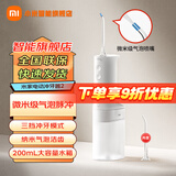 小米（MI） 米家电动冲牙器2 家用洗牙器美牙仪 牙齿清洁器 口腔护理  3档模式 专业微气泡喷嘴长续航 米家电动冲牙器2【升级款】