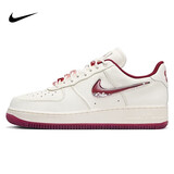 耐克NIKE缓震板鞋女空军一号 AIR FORCE 1运动鞋 FZ5068-161帆白35.5