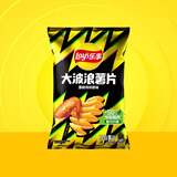 乐事（Lay's） 经典/大波浪/奇多系薯片 玉米棒40g/50g 单袋装办公室休闲零食 大波浪香脆烤鸡翅味40克