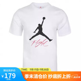 Jordan男短袖T恤JUMPMAN FLIGHT HBR TEE短袖AO0665-100白S
