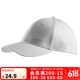 迪卡侬空顶帽帽子棒球帽鸭舌帽防晒帽遮阳帽防晒灰色5094167