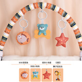 乐叮咚摇铃床夹婴儿车床挂件新生儿宝宝0-6个月安抚玩具1岁满月见面礼物 摇铃床夹小飞棍+狮子拉拉乐