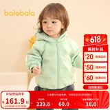 巴拉巴拉童装宝宝羽绒服男童女童连帽外套2025冬装小熊上衣萌209425107204