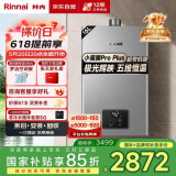 林内（Rinnai）【小蛮腰Pro plus】16升极光灰燃气热水器【家电国家补贴15%】 进口恒温芯 16GD33（JSQ31-GD33）