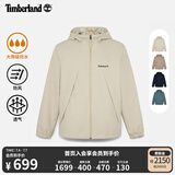 添柏岚（Timberland）官方男装冲锋衣外套户外防水防风夹克|A6GJB A6GJB071/浅米色 L 180（建议150-170斤）