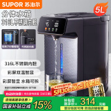 苏泊尔（SUPOR）电热水瓶双层电热水壶烧水壶5L大容量316L不锈钢电水瓶多段保温恒温电水壶 SW-50T188