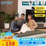 INTEX 64109充气床垫露营气垫床户外防潮垫车载家用陪护双人加大折叠床