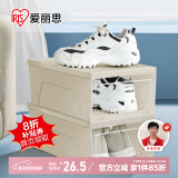 爱丽思鞋盒透明大号鞋子收纳盒防尘鞋柜翻盖式鞋架收纳神器爱丽丝 2个装