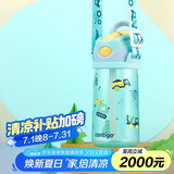 contigo康迪克儿童吸管水杯运动塑料吸管杯450ml工程车总动员HBC-STR152