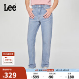 Lee25春夏新品726标准中腰直筒五袋款中蓝色男牛仔裤 中蓝色 31 