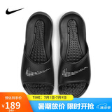 耐克NIKE外穿休闲鞋男一字沙滩鞋VICTORI ONE拖鞋CZ5478-001黑42.5
