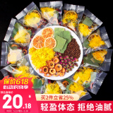 忆江南 养生茶 柠檬荷叶玫瑰花茶 瘦瘦金丝皇菊决明子花果茶包肥油150g