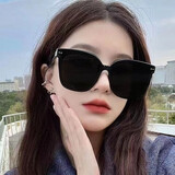 墨镜女夏潮防紫外线高级感2025新款男开车太阳眼镜防晒眼睛GM同款 C款-横两点