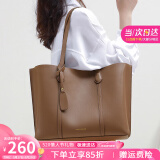 viney牛皮包包女包大容量托特包单肩包手提包生日520送女朋友礼物老婆