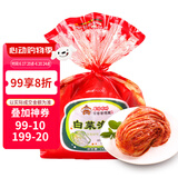 富爸爸白菜泡菜1000g/袋 整颗未切 韩式辣白菜泡菜下饭菜