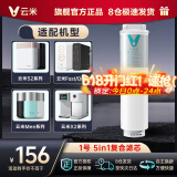 云米云米（VIOMI） 升级款云米净水器滤芯适配机型S2、Fast3、X2、Quick5、MeePlus、澎湃/Fast 1000G 1号5in1滤芯（不支持小蓝调/小白龙/小海豚）