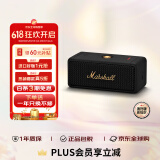 MARSHALL（马歇尔）EMBERTON II音箱便携式2代无线蓝牙家用户外防尘防水小音响 送礼 礼物emberton2 黑金色