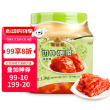 富爸爸 切件泡菜1300g/瓶 韩式辣白菜酱菜咸菜下饭菜
