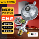 家韵（jiayun） 燃气煤气减压阀液化气防爆低压阀煤气灶安全阀煤气罐阀门 【JDL】升级减压阀-带表加厚