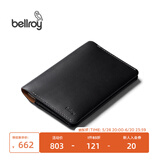 Bellroy澳洲Passport Cover 春季新款护照保护套通勤休闲机能卡包名片夹 墨黑色