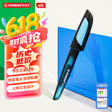 思笔乐（STABILO）德国进口 小学生钢笔高端墨囊矫正握姿练字书法商务办公钢笔 0.5mmEF尖 儿童开升学礼物 黑蓝色