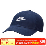耐克NIKE配件男女通款棒球帽CLUB帽子FB5368-410深藏青M/L