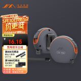 吉米家居 抗摔防锈耐磨3.5m卷尺 双面刻度包胶卷尺 JM-G15318N