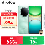 vivo Y300 8GB+256GB 青松 国家补贴 新一代超级扬声器 6500mAh超薄蓝海电池 超抗摔护眼直屏 AI手机