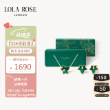 LOLA ROSE罗拉玫瑰常青藤耳钉项链女520送女朋友礼物生日礼物女