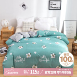 艾薇被套单件被罩纯棉温馨居家全棉双人被套200x230cm  缤纷花朵