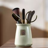 忆壶茶茶道六君子组合家用茶刀茶针夹套装茶台粗陶摆件功夫茶具配件