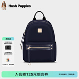 暇步士（Hush Puppies）背包女士双肩包时尚大容量书包通勤出差电脑包旅游轻便休闲旅行包 藏青色 HA-1472503W-5520