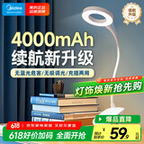 美的（Midea）充电款小台灯家用学生学习专用书桌灯宿舍阅读夹子床头灯