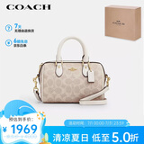 蔻驰（COACH）【品牌直供】女士迷你ROWAN手提单肩斜挎包波士顿包