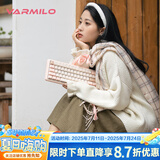 阿米洛（Varmilo） 迷你洛系列minilo 静电容键盘 游戏键盘 办公键盘 便携键盘 姬秋丽67键双模（蓝牙+有线） 静电容V2昙花白轴