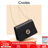 蔻一（Cnoles）包包女包牛皮单肩包女士款大容量斜挎小方包生日礼物送女友实用