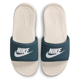 耐克NIKE休闲鞋男子一字拖鞋VICTORI休闲鞋CN9675-403海蓝45