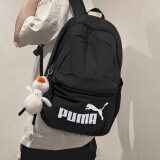 彪马（PUMA）男包女包 25夏季新款经典大容量双肩包学生书包运动包旅行休闲包 黑色大logo/经典主推/30*14*43.5CM OSFA