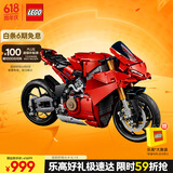乐高（LEGO）积木拼装机械组系列42202 杜卡迪V4S摩托车男孩玩具生日礼物