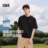 森马（Semir）短袖T恤男索罗娜凉感抗菌吸湿速干遮热25夏印花上衣109925100102