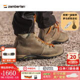 赞贝拉（zamberlan）意大利手工鞋GTX全袜套防水鞋罗密亚徒步鞋轻装户外城市休闲男326 Brown（尺码建议比运动鞋大1码） 42 （尺码建议比运动鞋大1码）